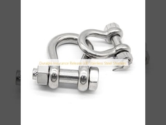 Libertad de seguro duradero 316 grilletes de acero inoxidable